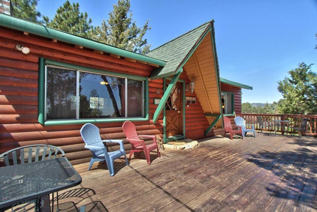 הוילה ביג בר לייק Los Osos Cozy Cabin With Private Spa And Bbq מראה חיצוני תמונה