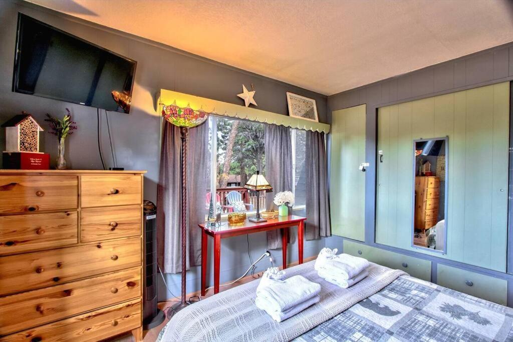 הוילה ביג בר לייק Los Osos Cozy Cabin With Private Spa And Bbq מראה חיצוני תמונה