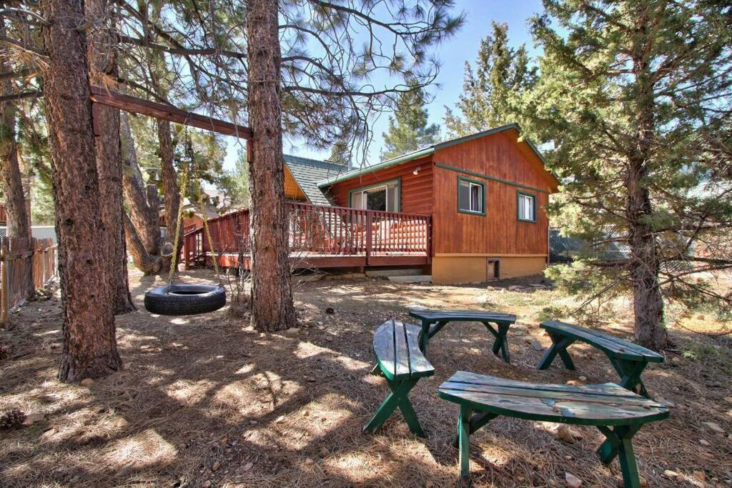 הוילה ביג בר לייק Los Osos Cozy Cabin With Private Spa And Bbq מראה חיצוני תמונה