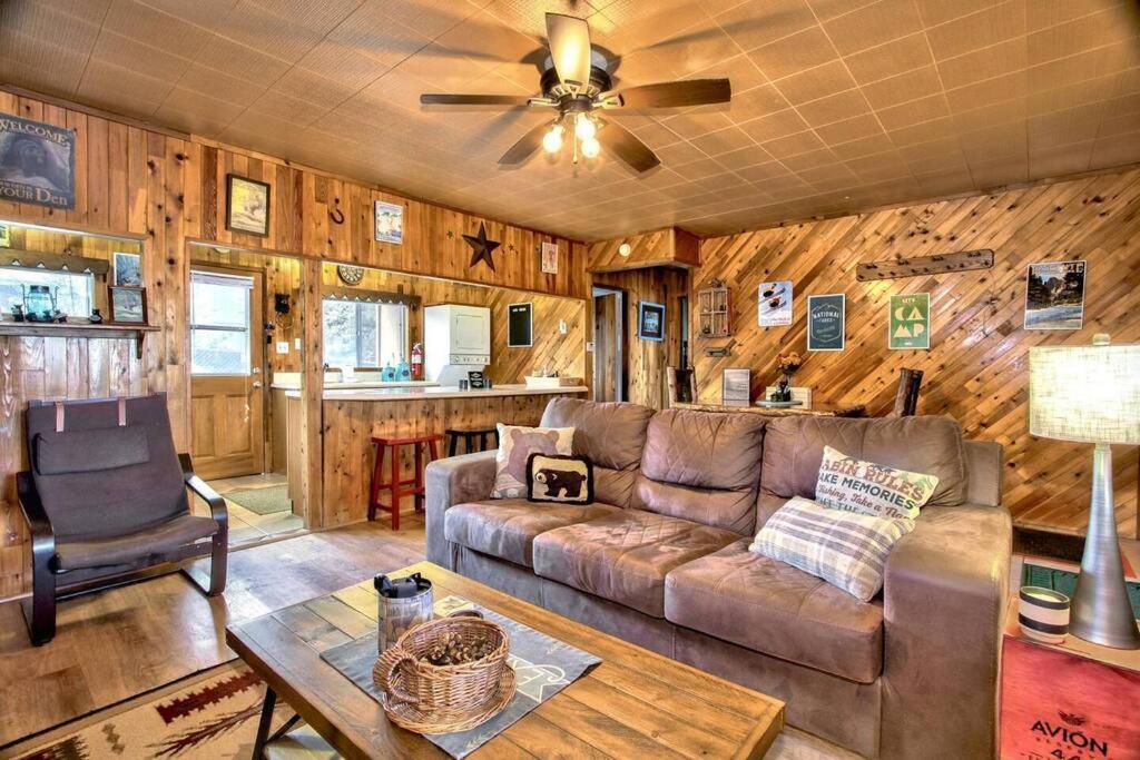 הוילה ביג בר לייק Los Osos Cozy Cabin With Private Spa And Bbq מראה חיצוני תמונה